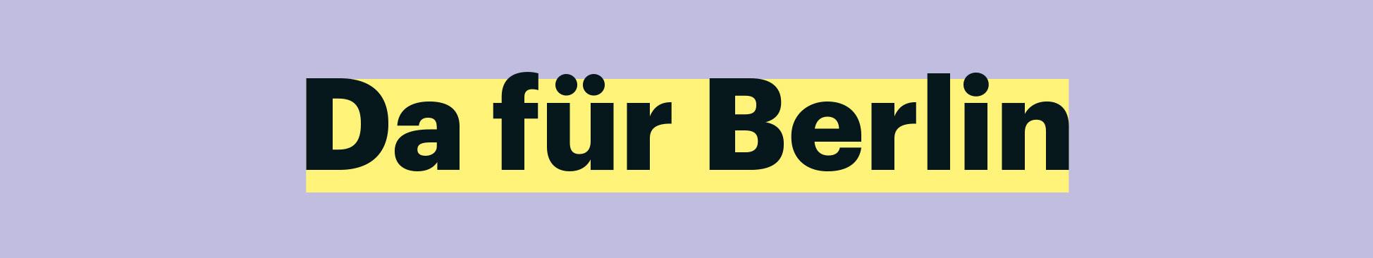 Da für Berlin Header flieder