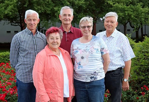 Karsten Stobbe, Dr. Reiner Nürnberg, Bernd Wolff, Margitta Krahmer und Angelika Gebel