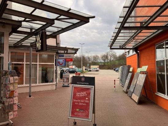 Blick zum Parkplatz Blick zum Parkplatz