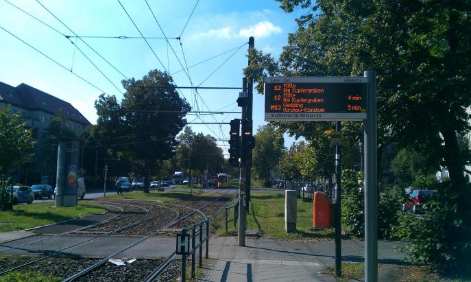 Tramhaltestelle Tramhaltestelle